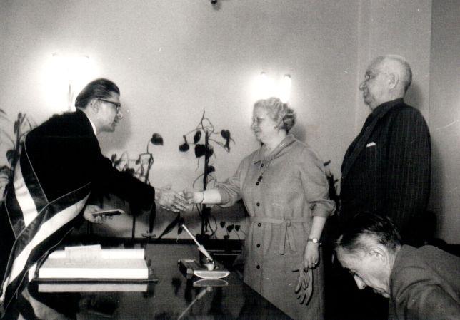 Tersánszky Józsi Jenő és Szántó Margit házasságkötése (1965)