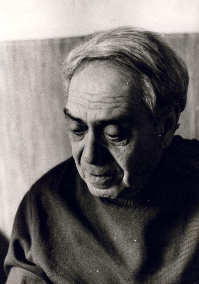 Zelk Zoltán, 1972 (fotó: Móser Zoltán)