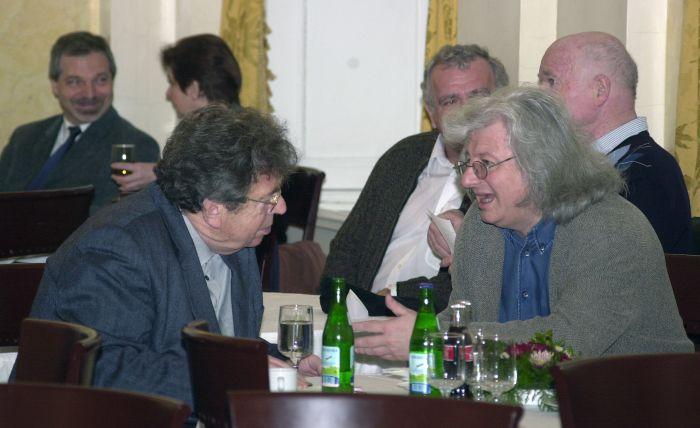 Konrád György és Esterházy Péter (2004, DIA)