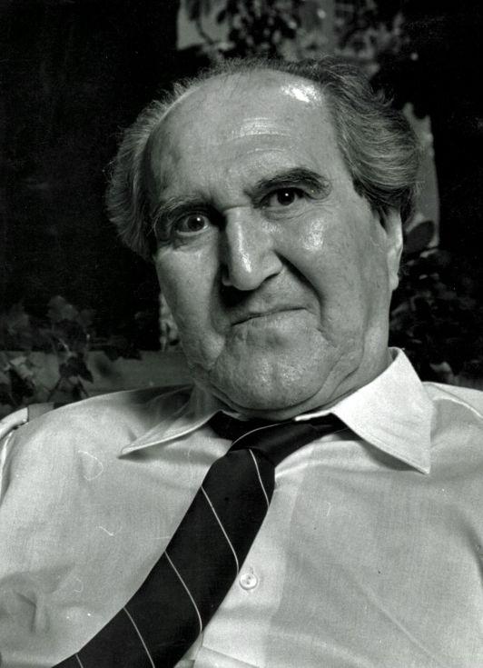 Szentkuthy Miklós 1987-ben (Vahl Ottó felvétele)