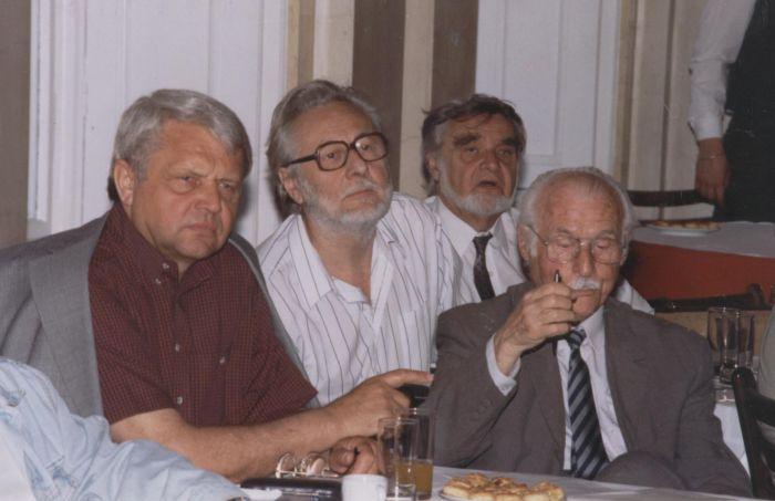 Bertók László, Szakonyi Károly, Gyurkovics Tibor és Takáts Gyula (1998, DIA)