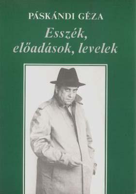 Esszék, előadások, levelek (1995)