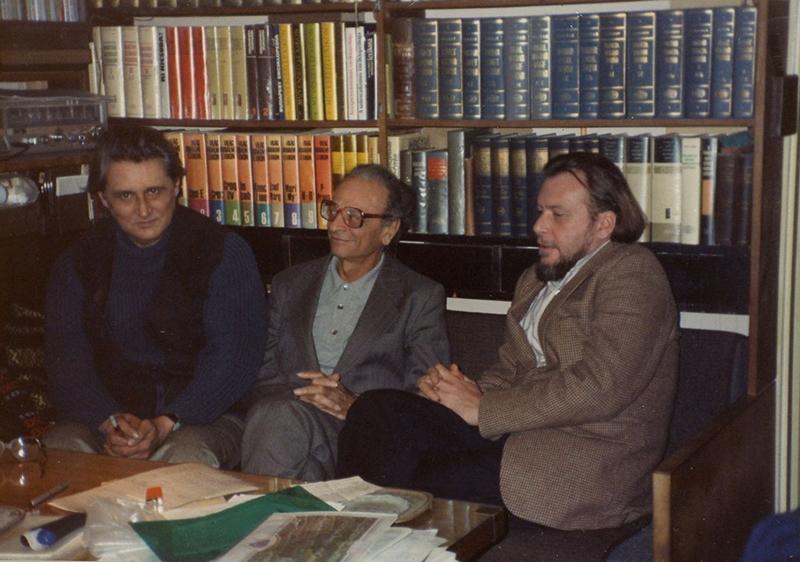 Lengyel Balázzsal és Balassa Péterrel (1988. október 24.)