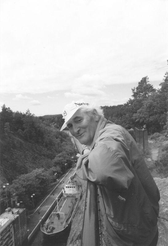 Kányádi Sándor Észak-Svédországban, 1993