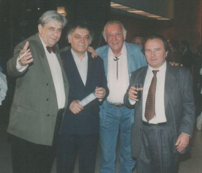 Páskándi Géza, Csoóri Sándor, Sinkovits Imre és Kocsis István (1993)