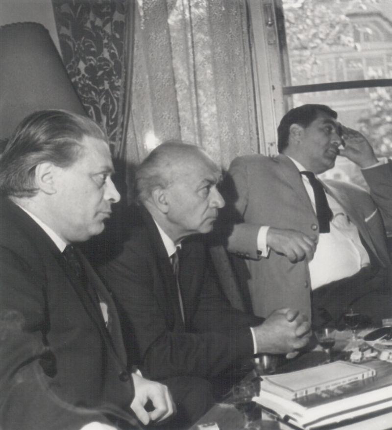 Tolnai Gábor, Somlyó György és Illyés Gyula