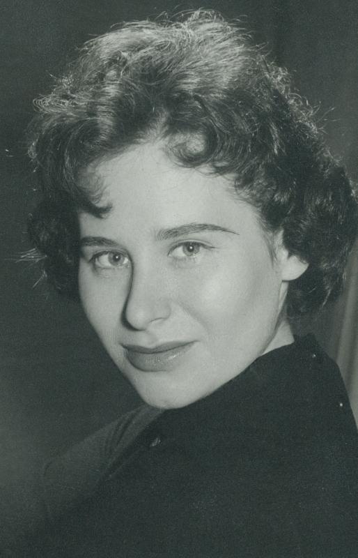 Pór Judit, 1960 (fotó: Harmath)