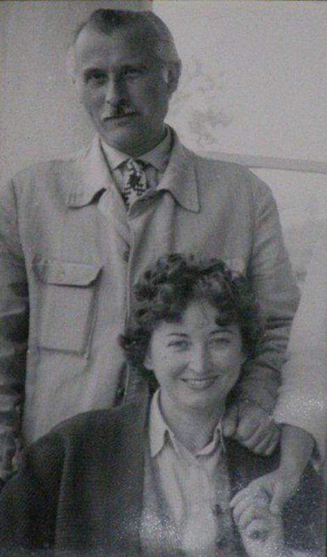 Első feleségével, Szabó Ilonával