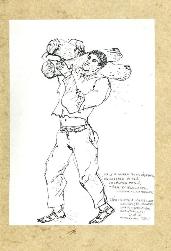 Dezső Ferenc grafikája