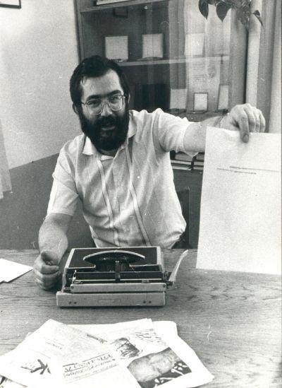 A Kincskereső szerkesztőségében (1980 körül)