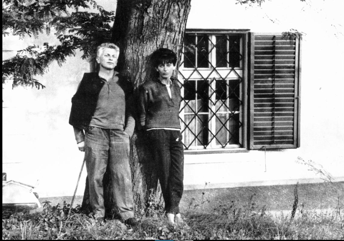  Nagy László és Szécsi Margit Szigligeten (1960-as évek) (Fotó: Berza László)