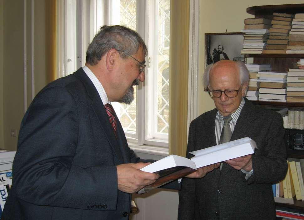 Bodnár György Párbeszéd az idővel című könyvének ünnepélyes átadása (MTA ITI, 2008. január 16.)