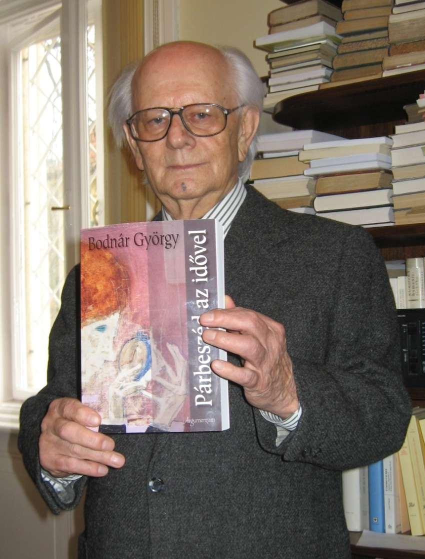 Bodnár György Párbeszéd az idővel című könyvének ünnepélyes átadásán (MTA ITI, 2008. január 16.)