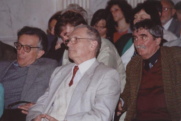 Lator László, Orbán Ottó és Juhász Ferenc (2000, DIA)