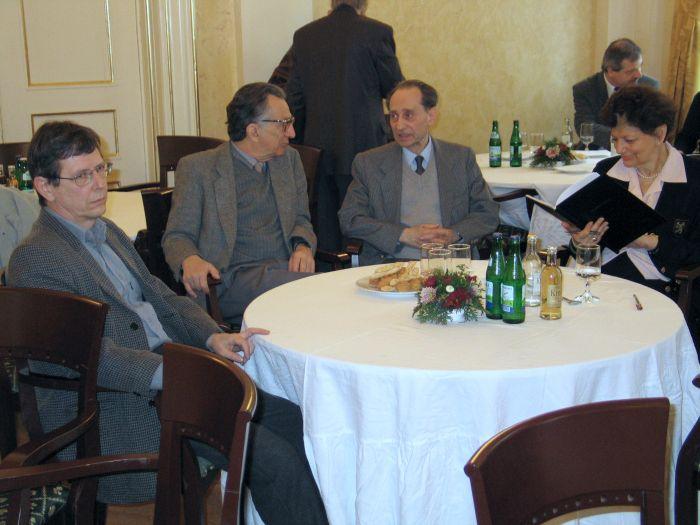 Várady Szabolcs, Lator László, Rába György és Gergely Ágnes (2004, DIA)