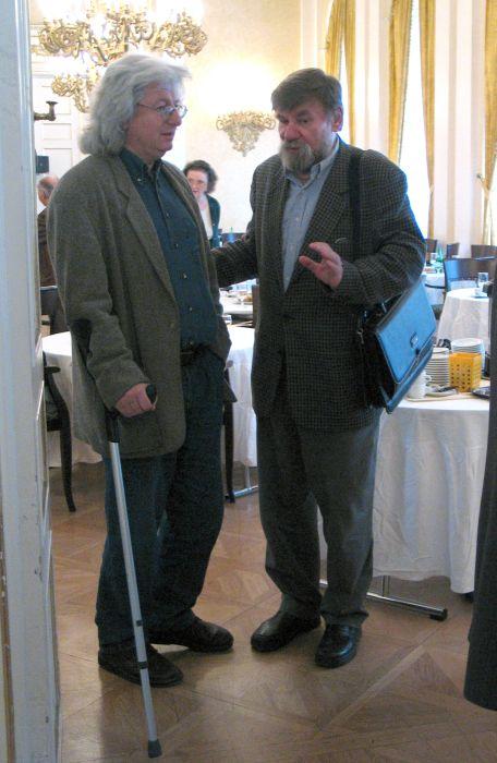 Esterházy Péter és Lászlóffy Aladár (2004, DIA)