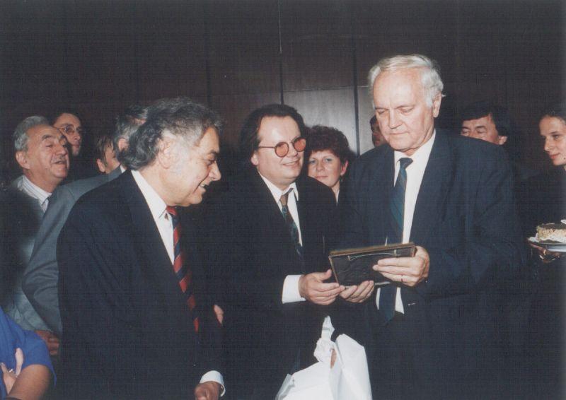 Csoóri Sándor Dobos László 65. születésnapján (1995)