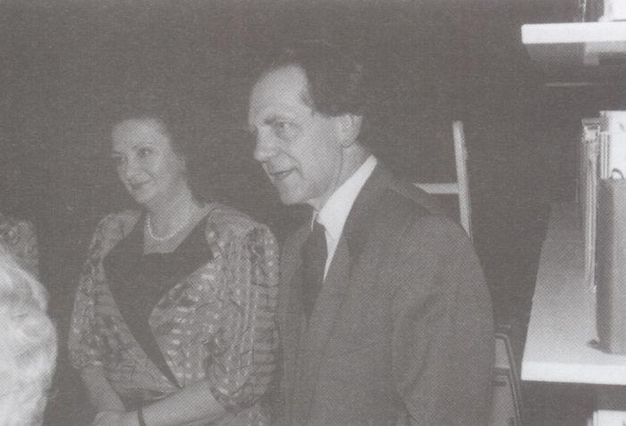 Szépfalusi Istvánnal Bécsben, 1990. március 3.