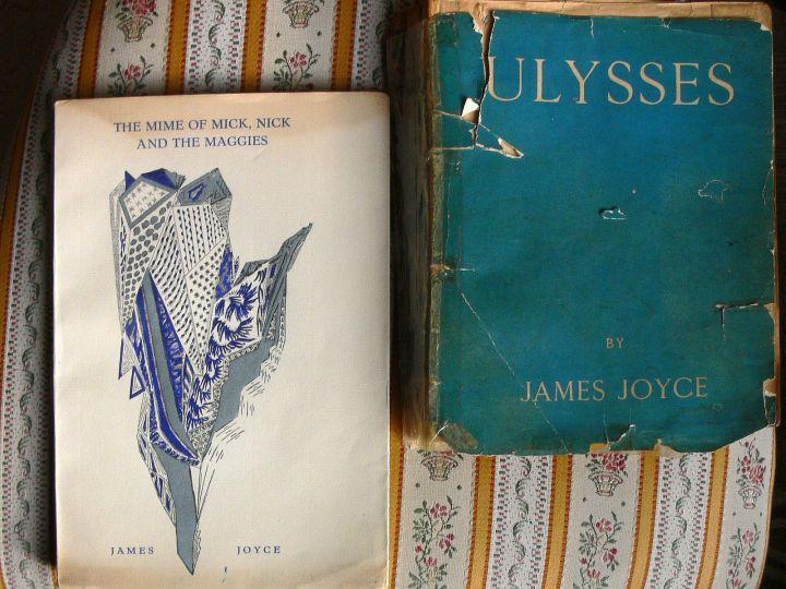 James Joyce Ulyssese angolul, amelyből Szentkuthy a fordítást készítette