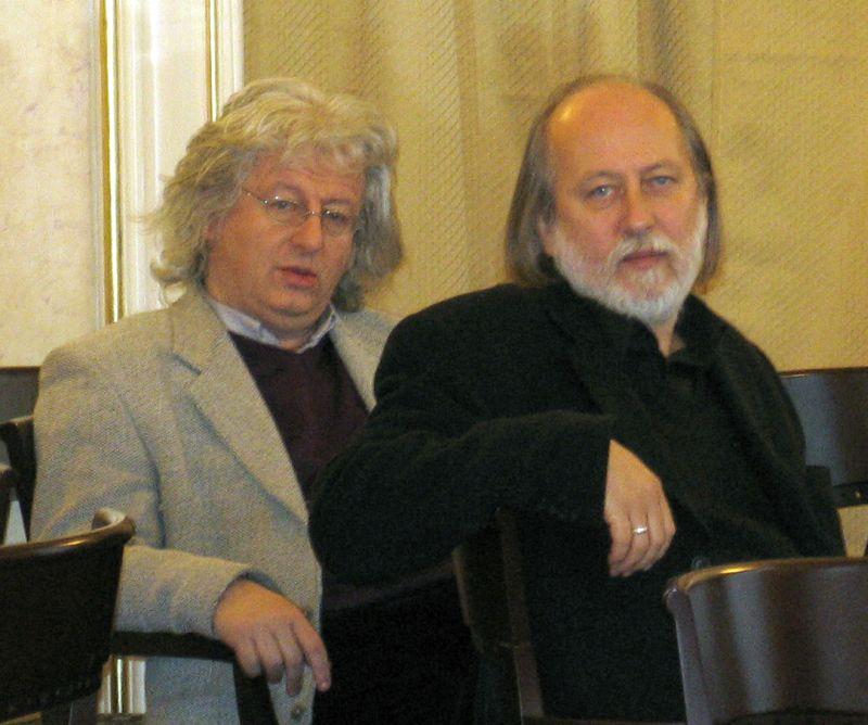 Esterházy Péter, Krasznahorkai László (2006, DIA)