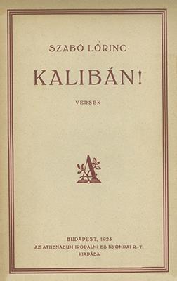 Kalibán! (1923)