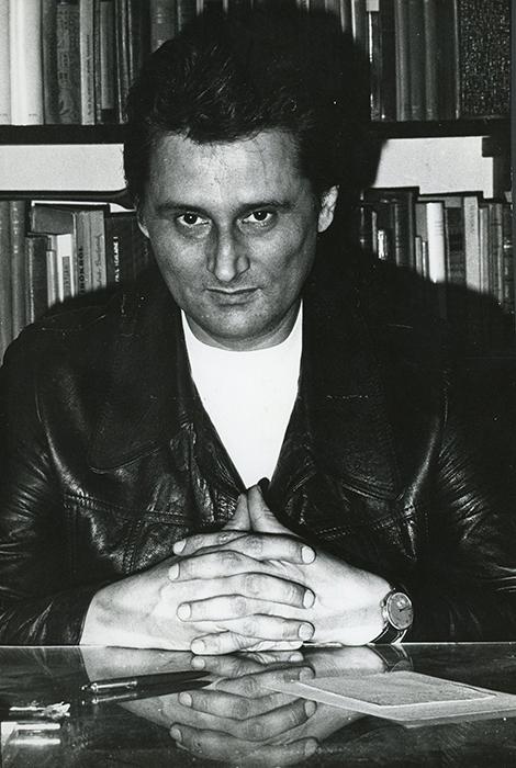 Lakatos István az ötvenedik születésnapján (1977. április 26.) (Fotó: Sugár János)