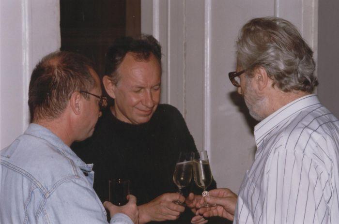 Spiró György, Tandori Dezső és Szakonyi Károly (1998, DIA)