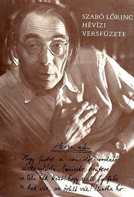 Szabó Lőrinc hévízi versfüzete (1980)