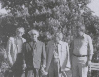 Takács Jenő, Martyn Ferenc, Csorba Győző, Bertók László (Pécs, 1983)