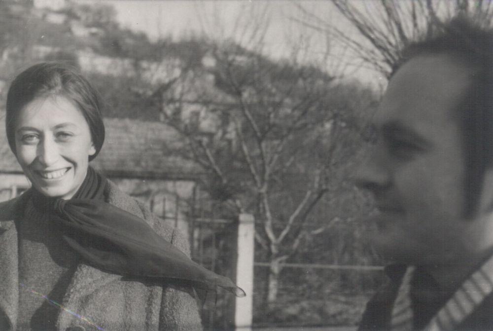 Feleségével Máriaremetén, 1972