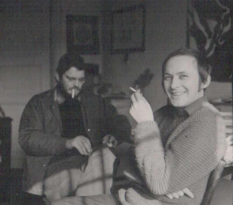 Simonffy Andrással Máriaremetén, 1972