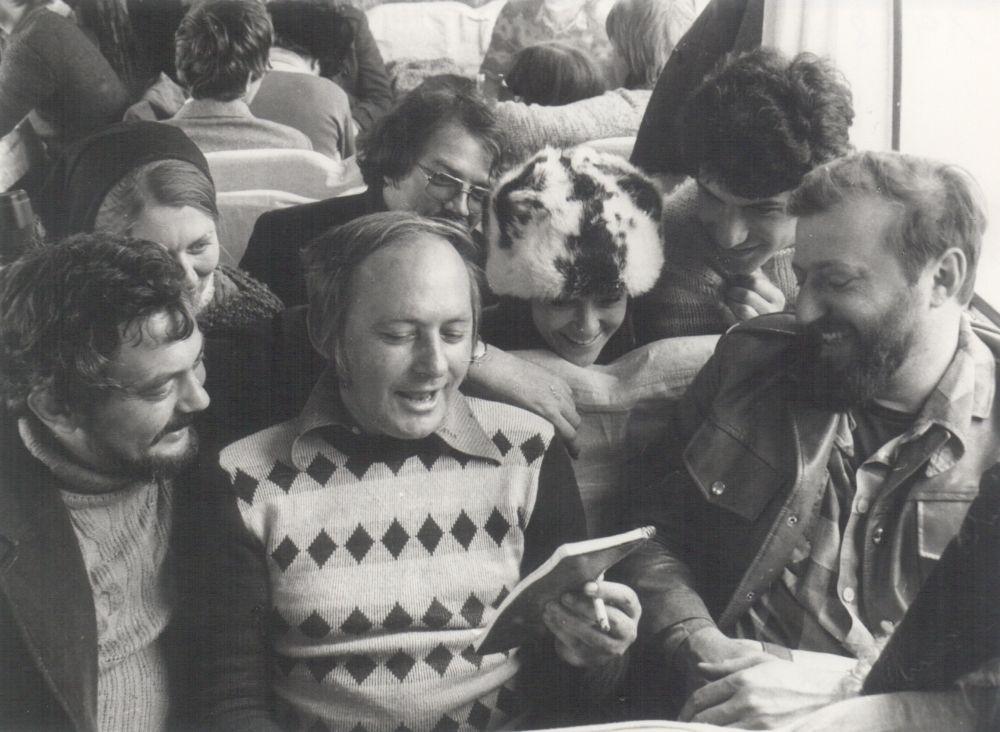 Útban Szibéria felé: Bella István, Ágh István, Szunyoghy András, 1978 májusában