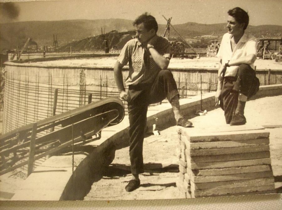 Lázár Ervin és Bertha Bulcsu az NDK-ban