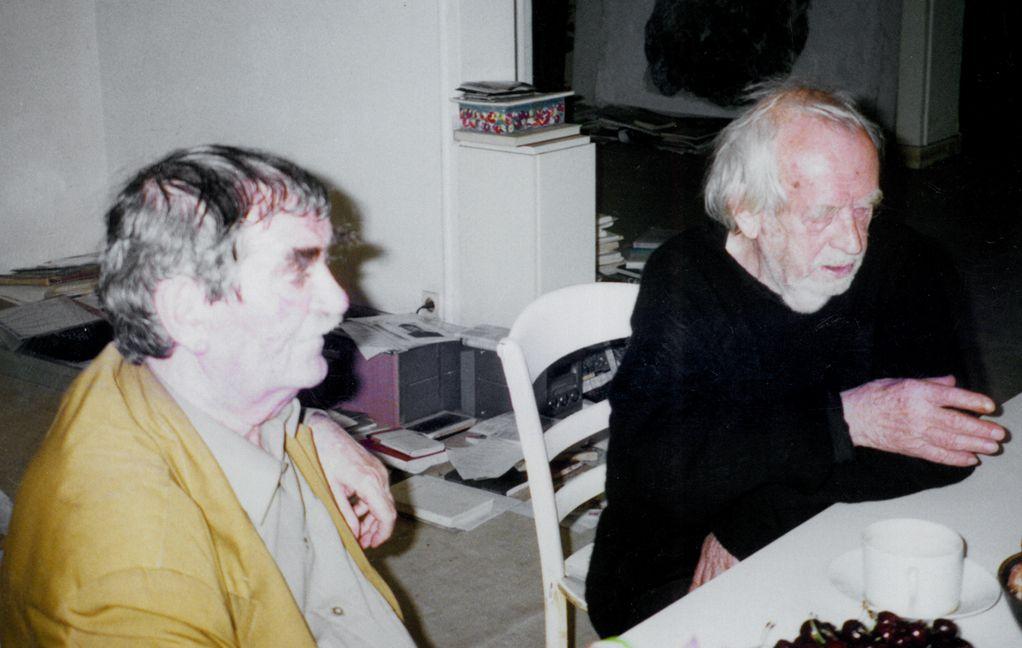 Juhász Ferenc és Hantai Simon Párizsban