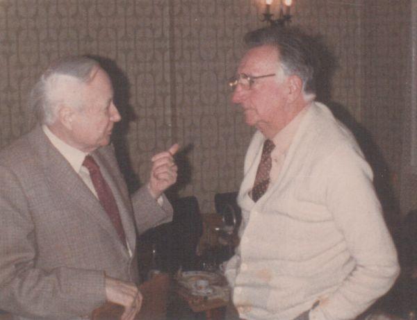 Tatai Sándorral a Pen Clubban, 1982