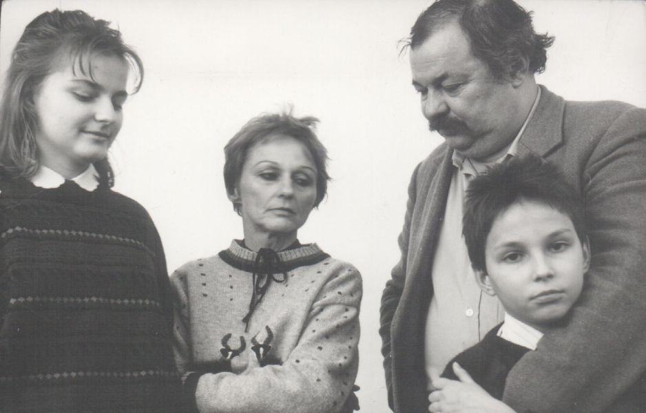 Lázár Ervin és családja