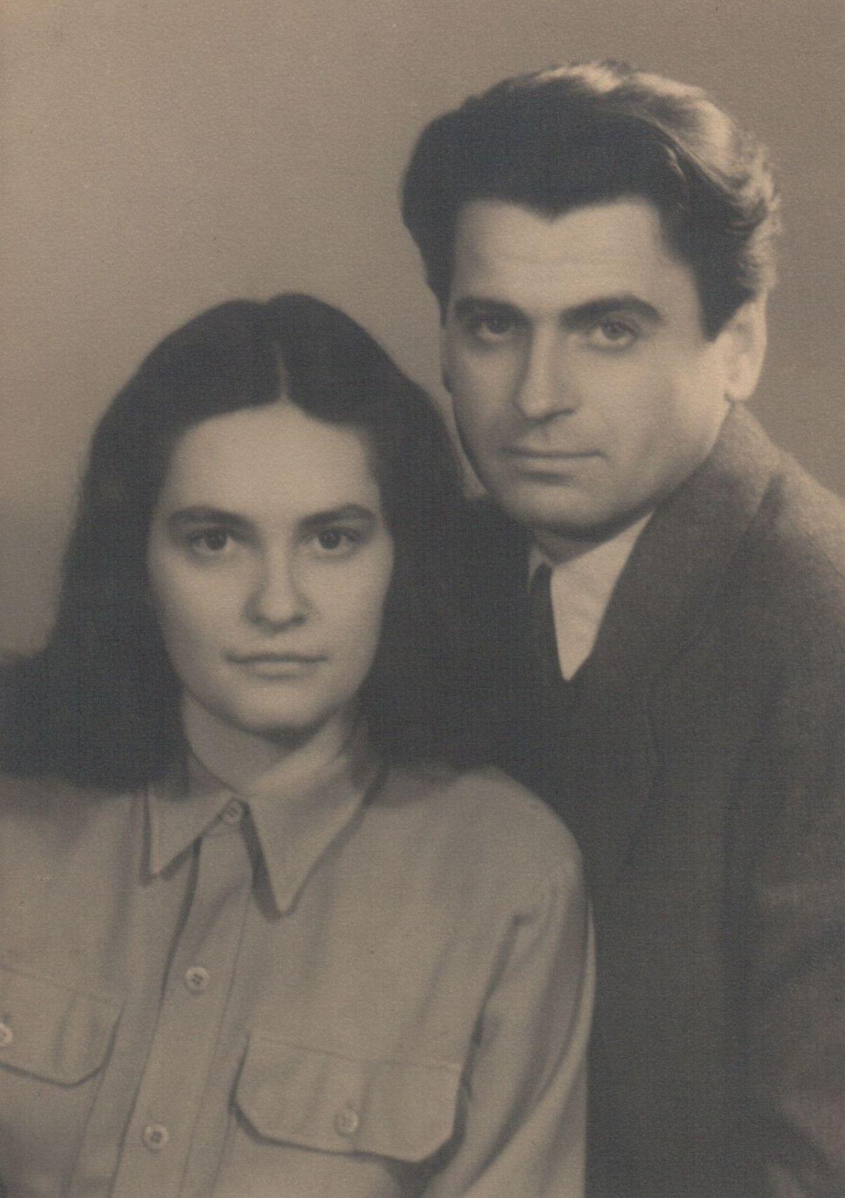 A fiatal házas Mészöly és Polcz Alaine