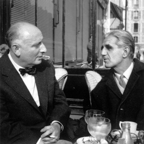 Vas István és Ottlik Géza, Párizs, 1963 október