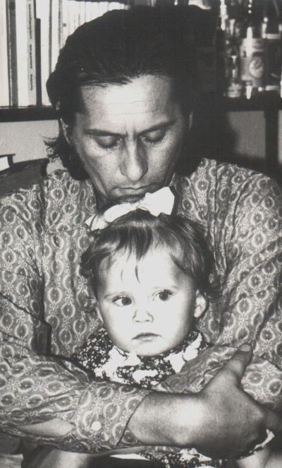 Lányával, Ágnessel (1973)