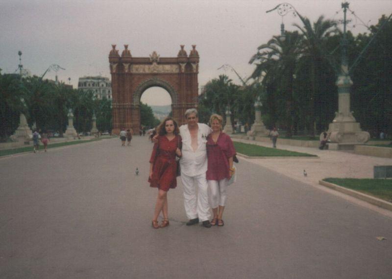 Páskándi Ágnes, Géza és Anikó (Barcelona, 1993 nyara)