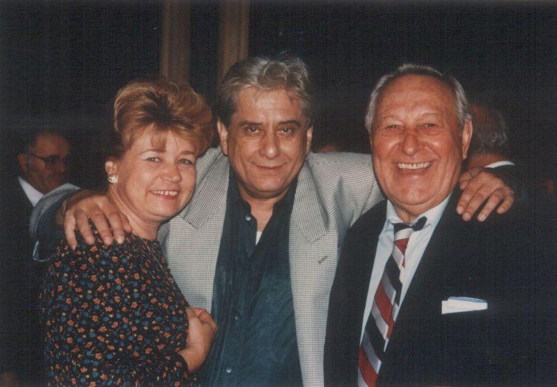 Páskándi Anikó, Páskándi Géza és Bessenyei Ferenc színművész (1993. május)
