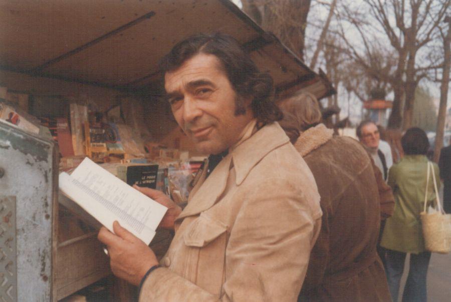 Somlyó György Párizsban, a hetvenes évek közepén