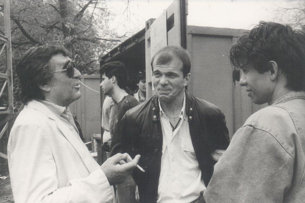 Somlyó György, Bubik István és Funtek Frigyes a 80-as évek elején