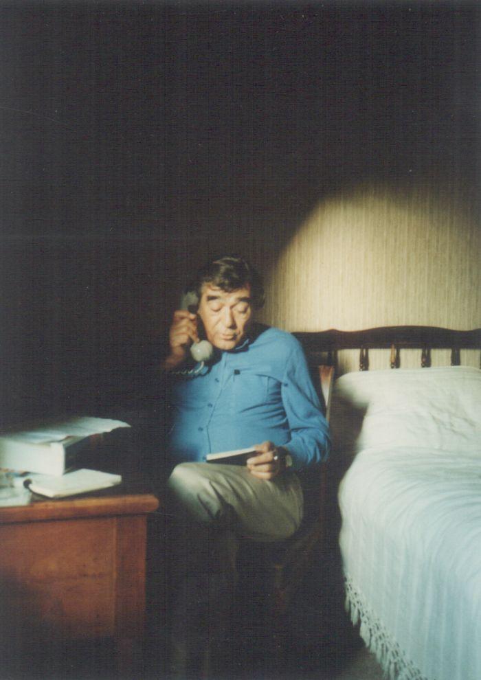 Somlyó György Párizsban (1989 október)