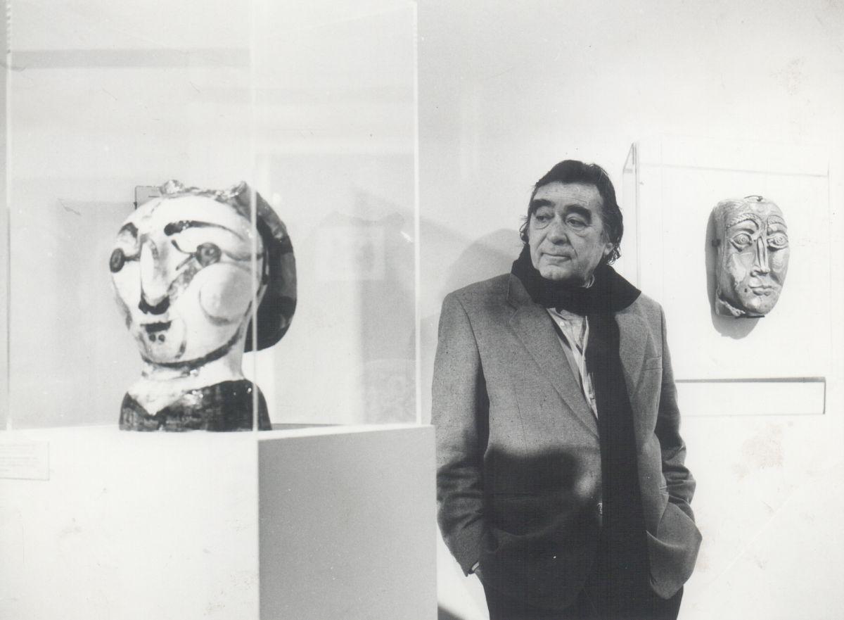 A párizsi Picasso-múzeumban, 1986