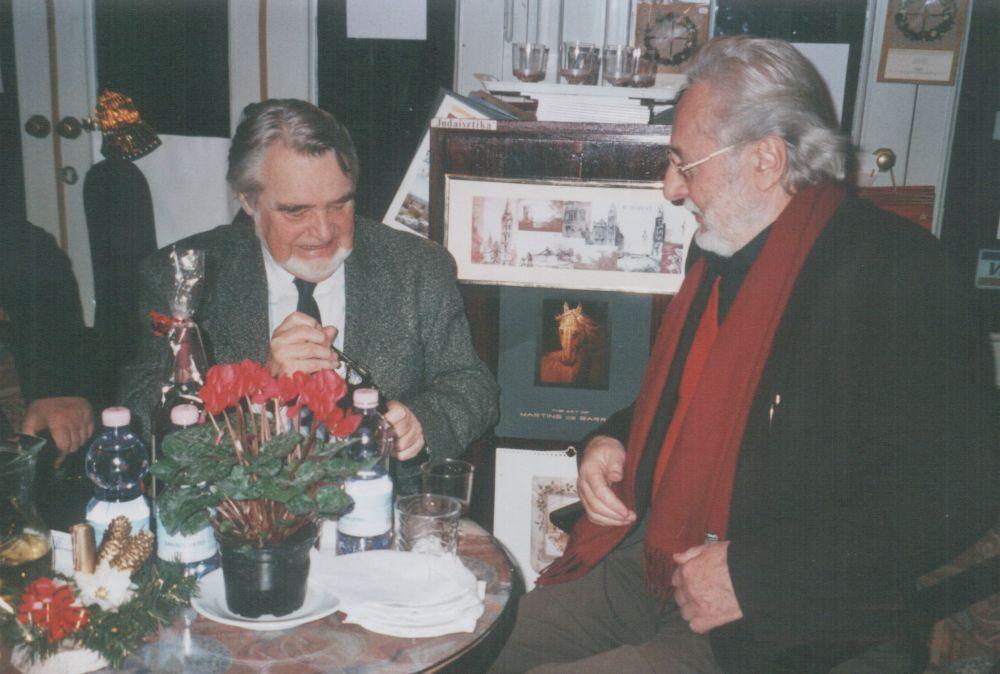 Gyurkovics Tibor és Szakonyi Károly, 2004 december