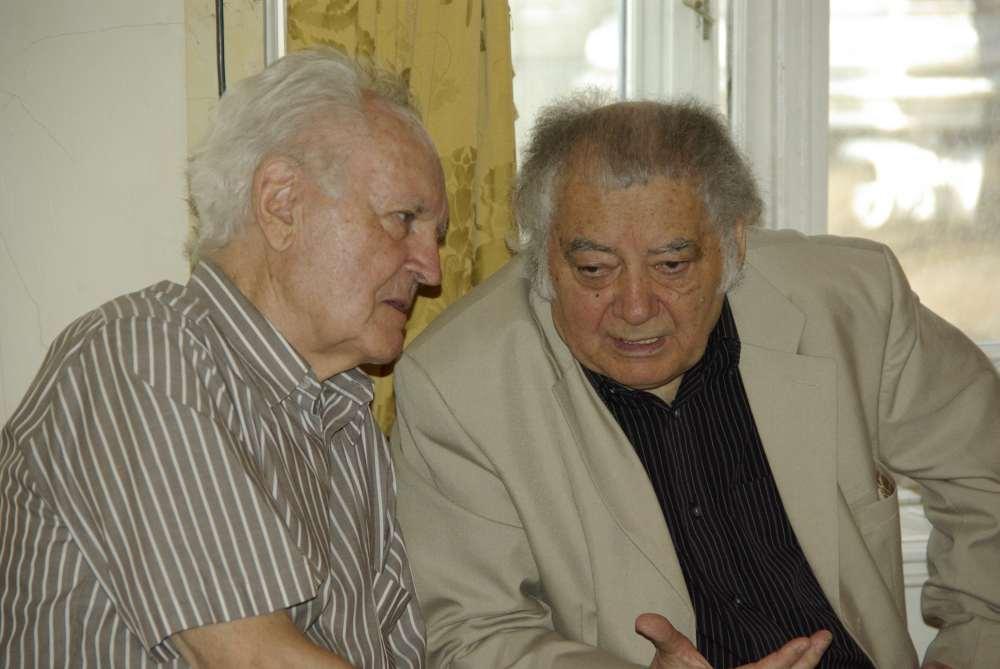 Dobos László, Csoóri Sándor (2009, DIA)