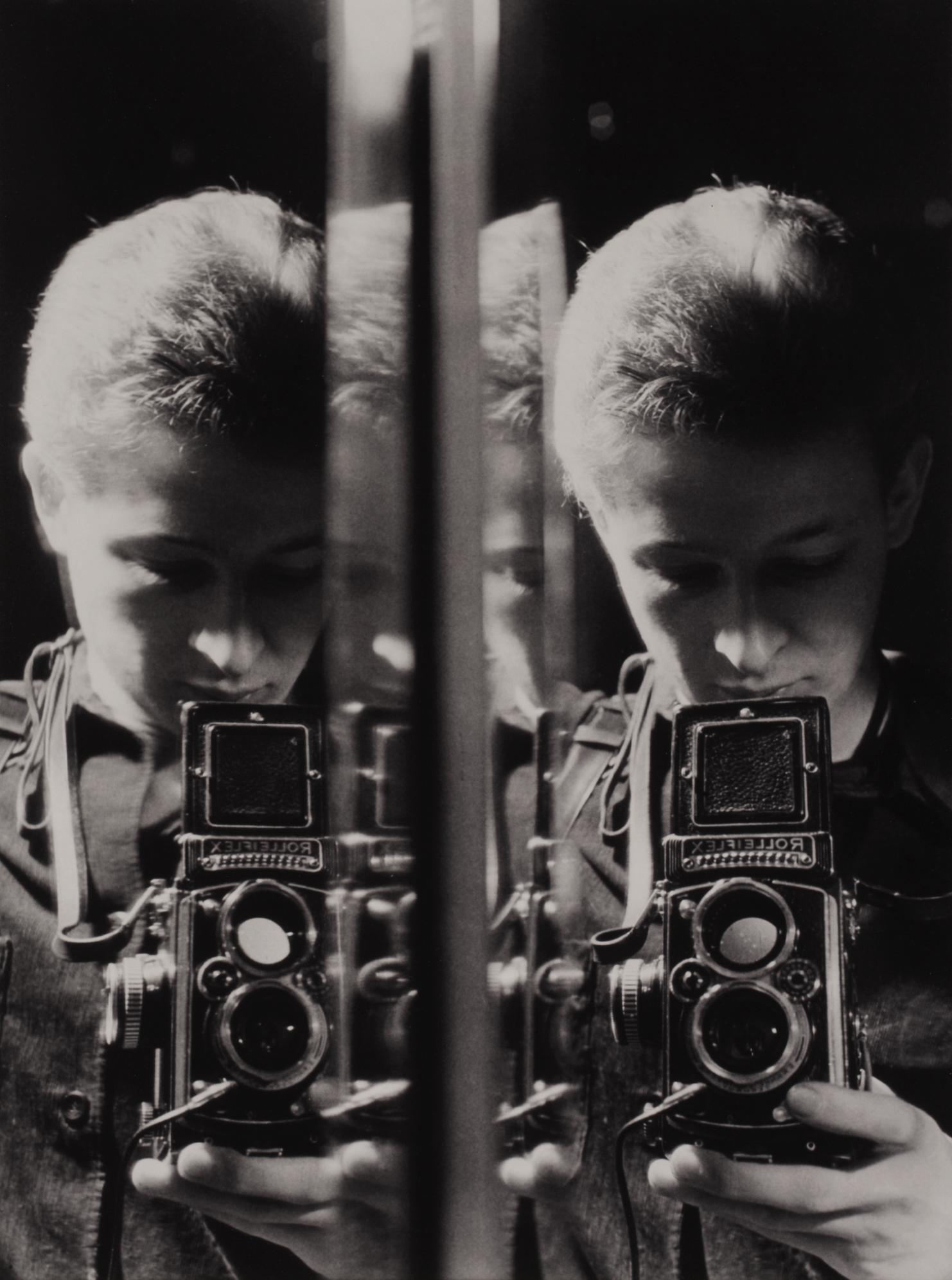 Önarckép Rolleiflex-szel (1957)