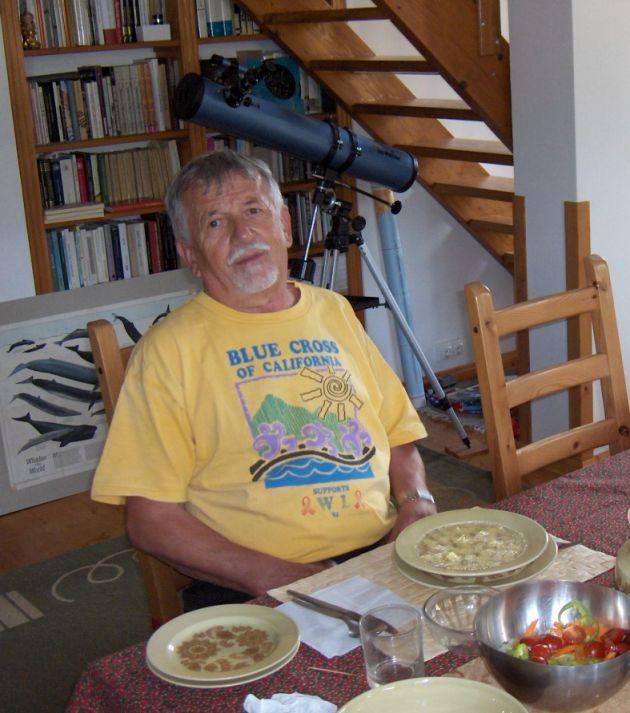 Oravecz Imre szajlai otthonában (2013)