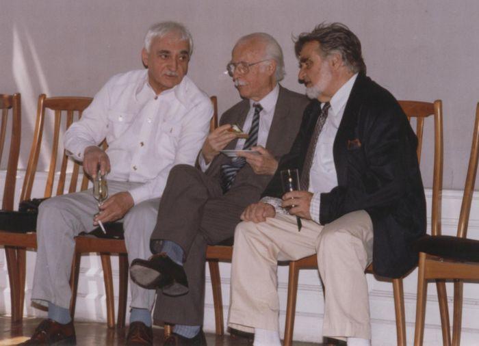 Sánta Ferenc, Takáts Gyula és Gyurkovics Tibor